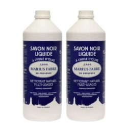 【獨家組合85折】法鉑Marius Fabre-橄欖油黑肥皂1000ml*2瓶