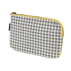 【絕版出清特賣】加拿大Keep Leaf 有機棉隨身收納包/化妝包(黑白普普)