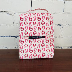 Alternative view of 【絕版出清特賣】加拿大Keep Leaf 有機棉直立手提包/午餐袋(粉紅鮮果)