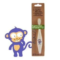 【JACK N' JILL 澳洲傑克吉兒】植物牙刷(猴子)/一支