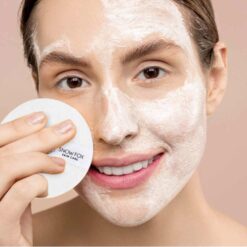 Alternative view of 【9折優惠】Snow Fox雪狐-非拋棄式竹炭卸妝棉/化妝棉(一盒8片)