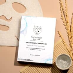 Alternative view of 【9折優惠】Snow Fox雪狐-日本清酒益生菌面膜(一組5片)