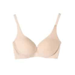 【結帳現折111元】和諧生活有機棉舒棉托胸內衣(集中型)-裸膚