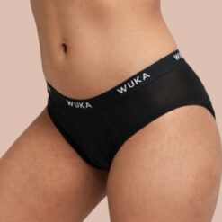 【結帳現折111元】英國WUKA 中腰天絲包屁月經褲 吸血內褲 (超重度流量)