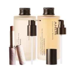 【買1組送1支】ANEM簡約保養-寧靜山林｜水潤活粹淨膚精華組(加碼送唇膏)